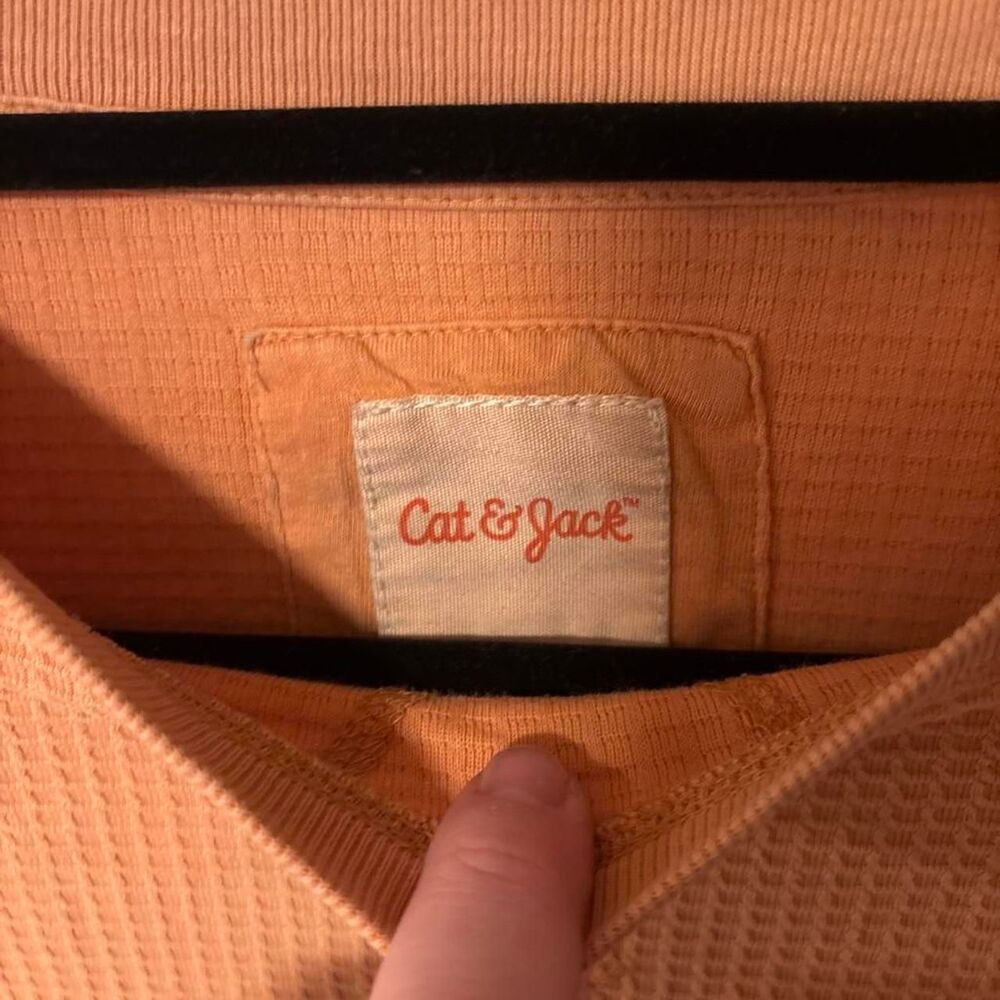 Cat-jack Women's Orange Shirt - Picture 3 of 3